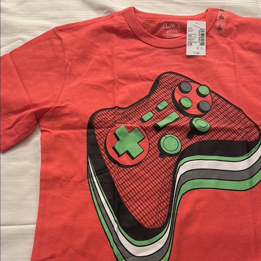 The Children's Place orange and Green Gaming Controller